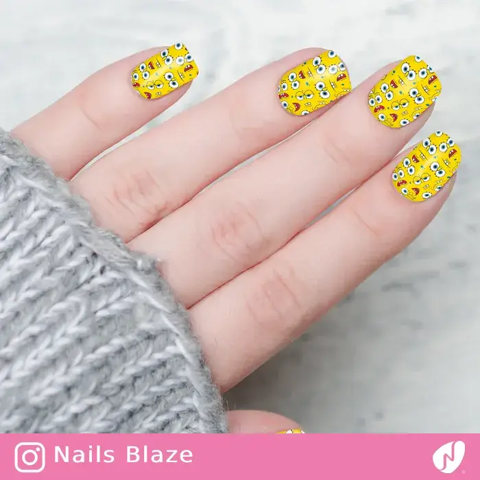 Spongebob | Cartoon Nails - NB33